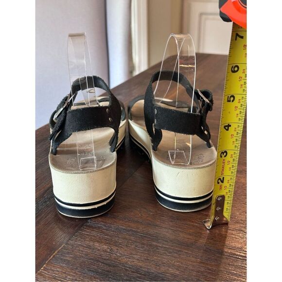 Black Fantasy comfort Sandals - Picture 4 of 8